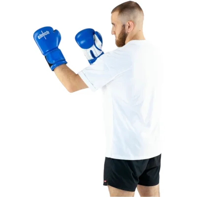 картинка Перчатки бокс Clinch Fight 2.0 сине-белые С137 