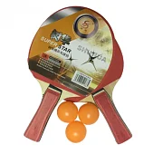 Набор для настольного тенниса (2 ракетки,3 мяча) А4-11 от магазина Супер Спорт