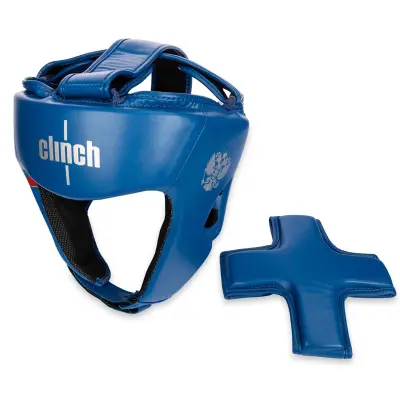 картинка Шлем Clinch бокс Olimp Dual синий С113 